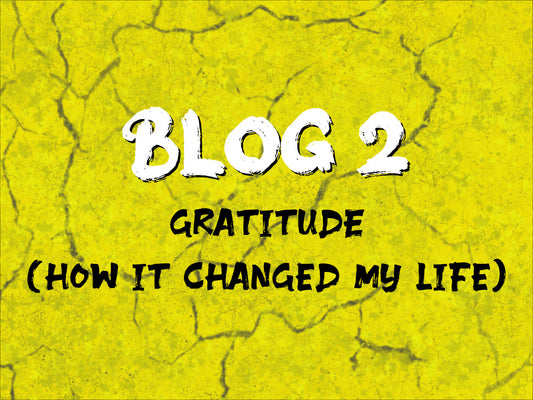 BLOG 2: Gratitude (How it changed my life)